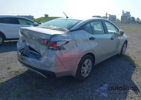 2022 Nissan Versa 1.6 S Xtronic Cvt из США, поврежденный, VIN 3N1CN8DV3NL842055